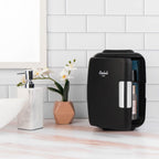 Cooluli Mini Fridge for Bedroom - Car, Office Desk & Dorm Room - Portable 4L/6 Can Electric Plug In Cooler & Warmer for Food, Drinks, Skincare Beauty