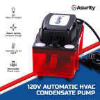 Asurity by Diversitech ULTRACP-22 120V Compact HVAC Condensate Pump with 22' Max Lift Height, Standard HVAC Condensate Removal Pump for Air