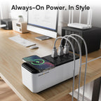 GOLDENMATE 600VA/360W Lithium UPS Battery Backup and Surge Protector