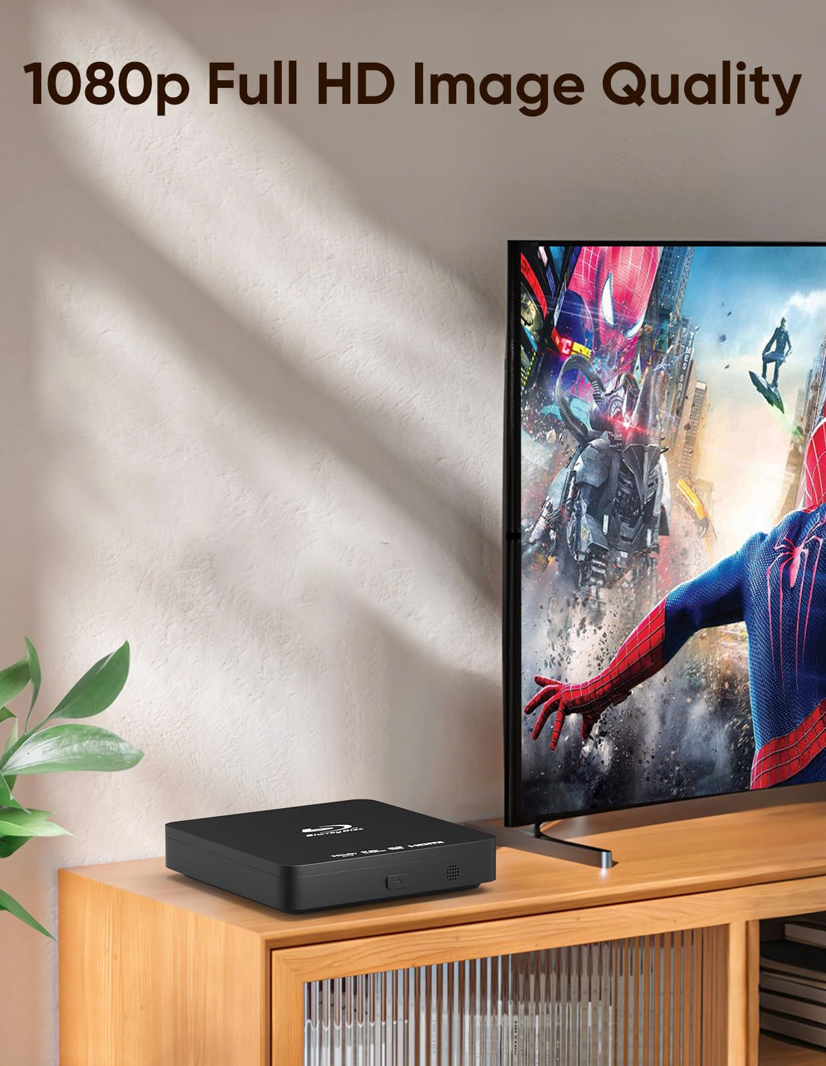 Blu Ray DVD Player 1080P Full HD for TV with HDMI AV Output