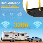 HD 1080P RV Backup Camera Wireless - Easy Install for Furrion Pre-Wired RVs