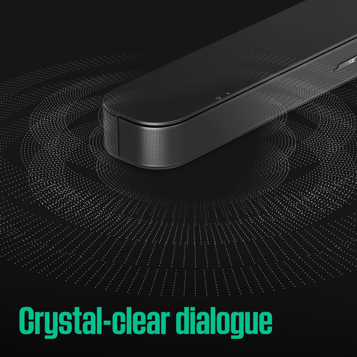 Bose TV Speaker (2nd Gen) - Compact Soundbar with Bluetooth and HDMI-ARC Connectivity, Clear Dialogue, Dolby Atmos, Deep Bass, Included Remote