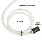 OEMTOOLS Coolant Vacuum Refill Kit, Coolant Pressure Tester Kit, 5 Adapter
