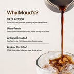 Maud's Half Caff Medium Roast Coffee Pods, 100ct