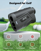 Acer Gadget Golf Rangefinder with Slope On/Off, 800/1200Yards, Golf Gifts