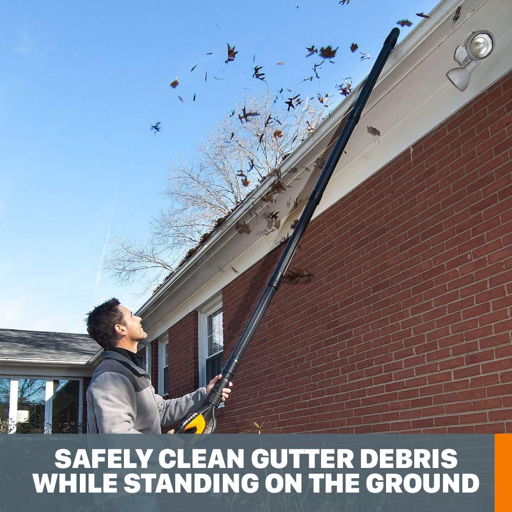 Worx Gutter Cleaning Kit with 11" Inches Tubes, WA4094