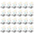 Amico 24 Pack 6 Inch Ultra-Thin LED Recessed Ceiling Light, 5CCT, 1050LM
