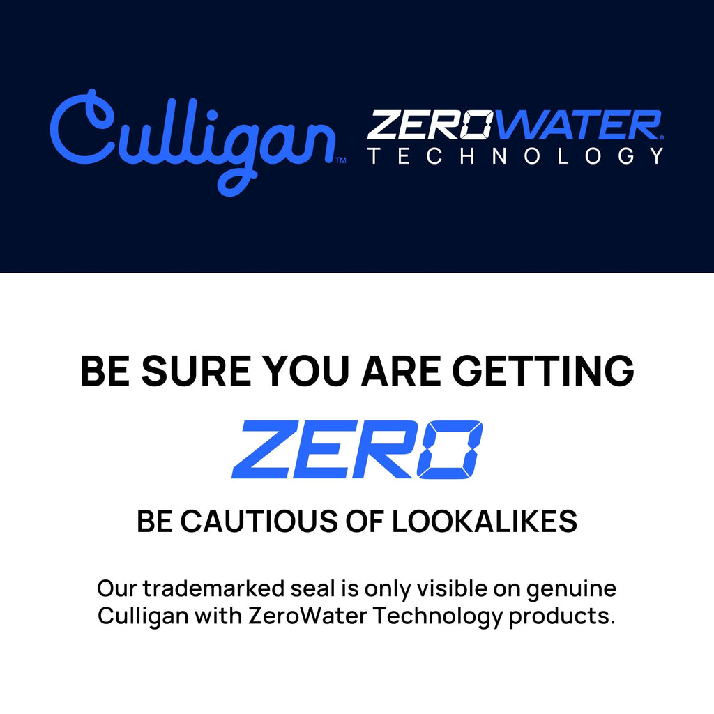 Culligan ZeroWater Replacement Water Filter Removes PFAS 3-Pack
