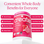 Create Creatine Monohydrate Gummies for Women and Men, Watermelon, 90ct