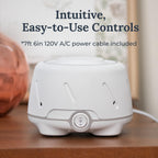 Yogasleep Dohm (White/Gray) The Original White Noise Machine, Relaxing Natural Sound from a Real Fan, Sleep Aid & Noise Cancelling for Adults & Baby