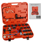 DAYUAN 28Pcs Universal Radiator Pressure Tester Kit Coolant Pressure Tester