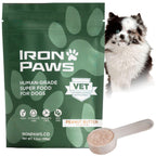 Human-Grade Superfood for Dogs, Premium Greens Powder Supplement for Dental Health, Longevity, Hip & Joint, Gut Health, Allergies, Immune Support