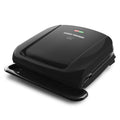 George Foreman 4-Serving Indoor Grill with Removable Plates