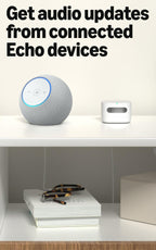 Smart Air Quality Monitor, Detects temperature, humidity, carbon monoxide, PM2.5 and VOCs, Get notifications when air quality drops, Works with Alexa