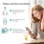TP-Link Deco S4 Mesh AC1900 WiFi System, Deco S4(3-Pack)
