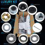 2 Sets Trailer Hub Kit 5 Bolt 4.5 for 3500 lb 5 Lug #84 Spindle