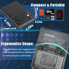 Miyoo Mini Plus with Portable Case Retro Emulator Handheld Game Console Latest Version with WiFi & RTC, 3.5’’ 640*480 IPS Screen 3000mAh Battery