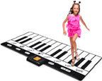 Play22 Giant 6 Ft Floor Piano Mat for Kids Age 3-8, Dance Mat for Toddlers