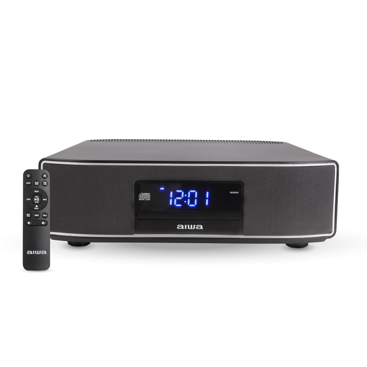 Aiwa - Exos 30W Home Speaker with CD Player, Bluetooth & FM Radio