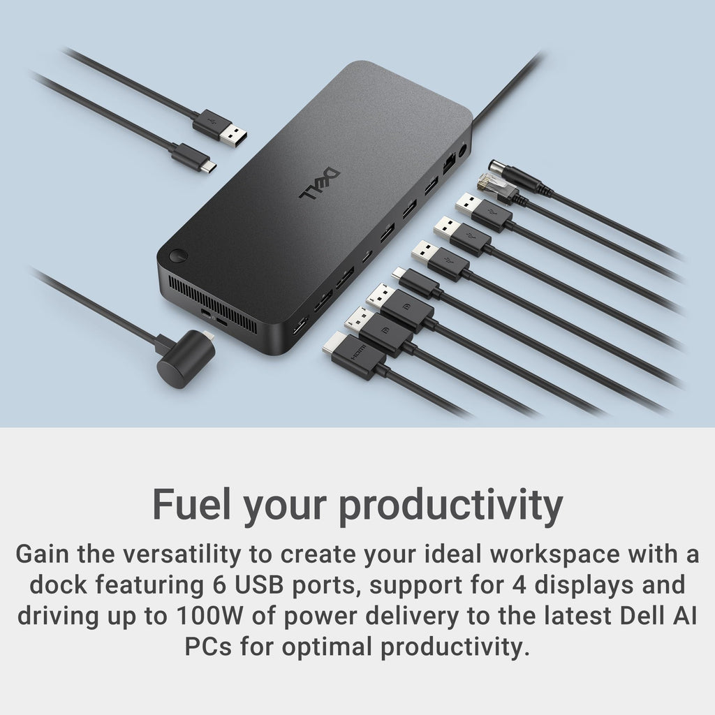 Dell Pro Laptop Docking Station WD25, USB-C, 100W, DisplayPort, HDMI