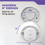 Kidde Smoke & Carbon Monoxide Detector, 10-Year Battery, 30CUD10, 1 Pack