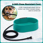 Heated Water Bowl For Chicken，125OZ Water Heater For Hens Goose Duck