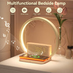 Vivilumens Sunrise Alarm Clock Wireless Charger, White Noise Sound Machine