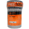 Gallagher 1/16" Electric Fence Polywire for Livestock, 1640ft Roll