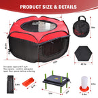 Tetuga Brooder Box for Chick Starter Kit with 10x 12” Brooder Heating Plate