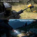Telescopic Camping Lights with Stand, 40H Playtime, Magnetic Base
