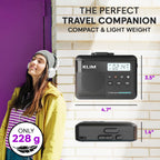 K7 Cassette Player, Converts Tapes to MP3, Built-in Microphone, 16GB Card