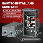 200 Amp Manual Generator Transfer Switch for Home, 48000W