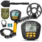 Higher Accuracy Metal Detector for Adults: 2026 Latest Professional Gold Detector with Backlit LCD, Advanced DSP Chip, IP68 Waterproof 10" Large Coil
