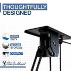 StoreYourBoard Cargo Box Pulley System – Heavy-Duty Garage Hoist Lift for Rooftop Carriers – Garage Storage & Garage Organization Ceiling Hoist with