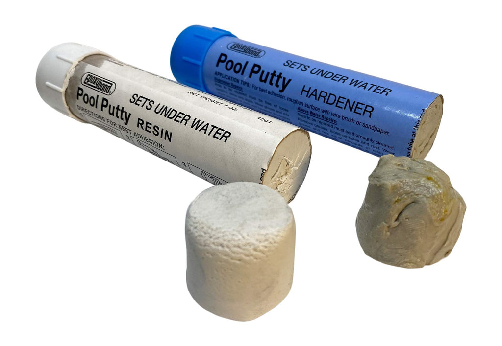 Atlas Pool Putty Epoxy Leak Sealer Kit + Valuable Instructional Videos by Swimming Pool Leak Detector [ Solves #1 DIYer Complaint [ So You Get it
