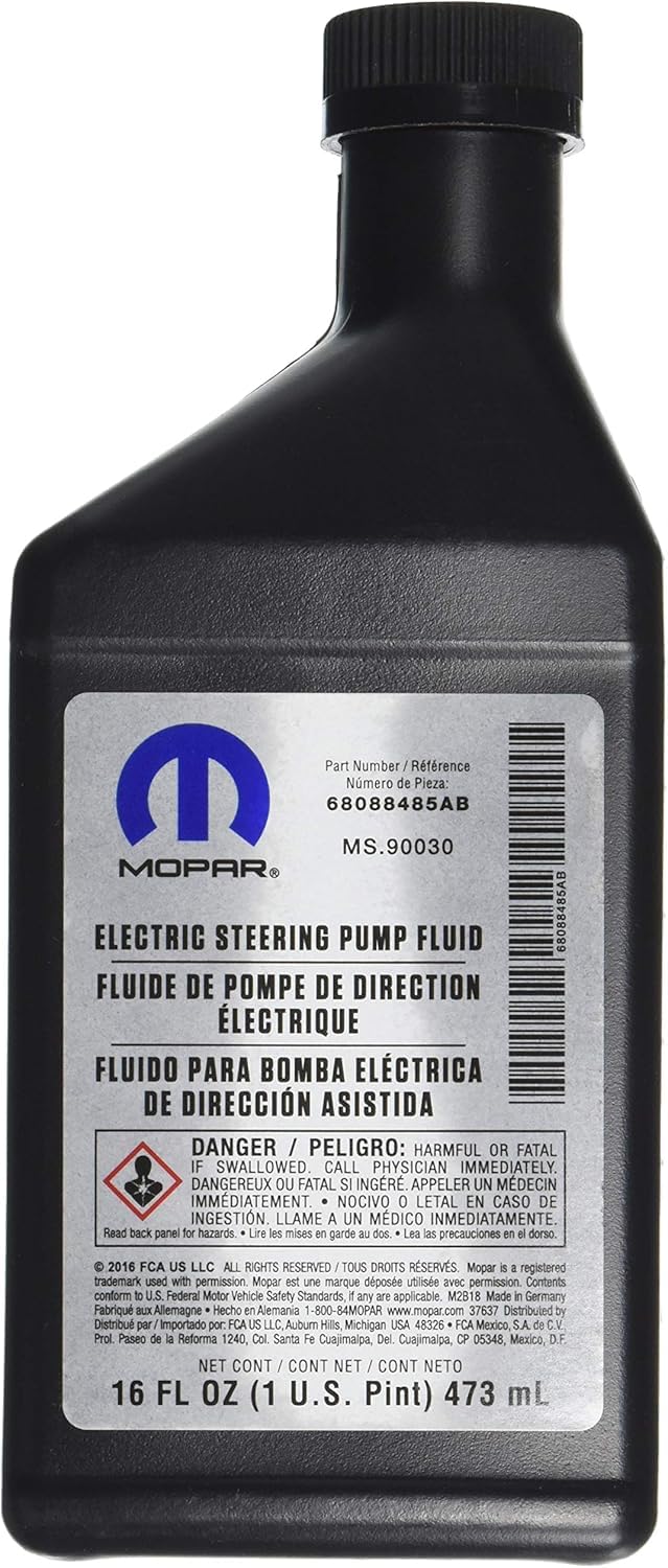 Genuine Chrysler (68088485AA) Power Steering Fluid