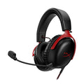 HyperX Cloud III – Wired Gaming Headset, PC, PS5, Xbox Series X|S, Angled 53mm Drivers, Spatial Audio, Memory Foam, Durable Frame, Ultra-Clear 10mm