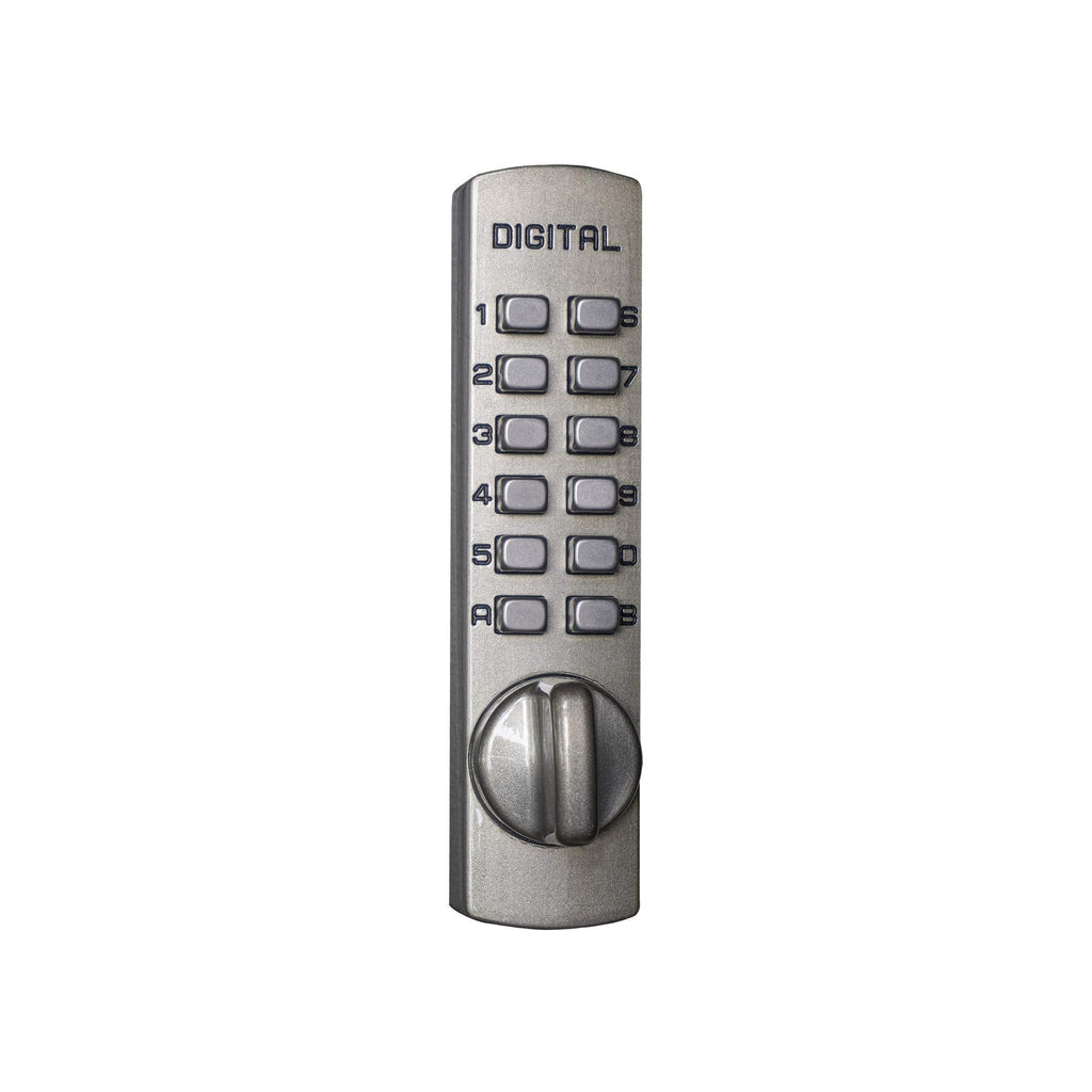 Lockey C150 C Series Keyless Entry Sliding Door Mechanical Deadbolt - Satin Nickel