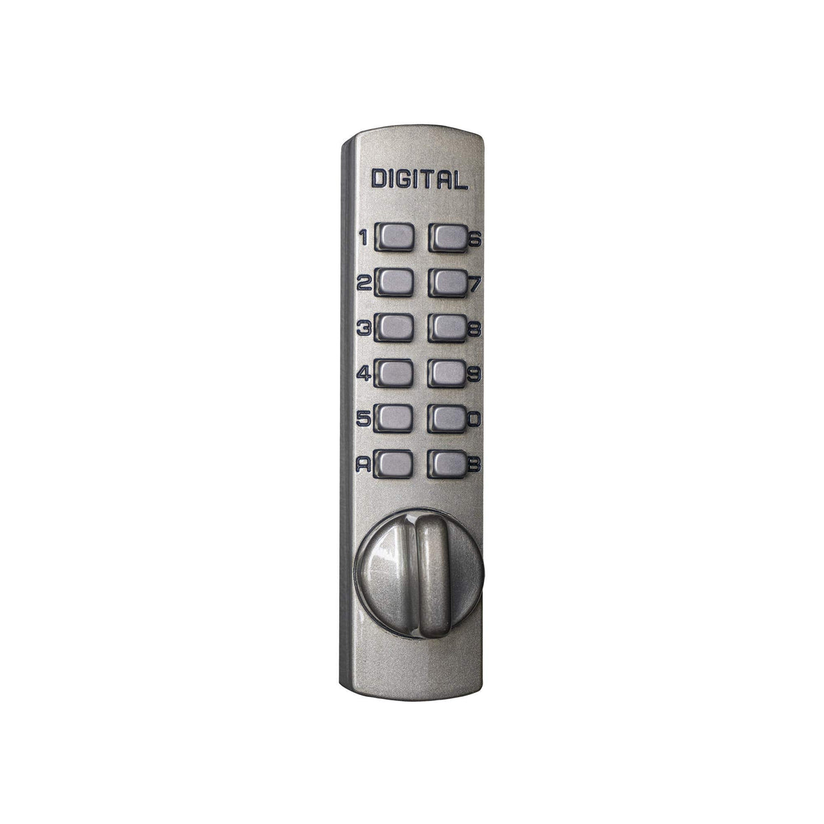 Lockey C150 C Series Keyless Entry Sliding Door Mechanical Deadbolt - Satin Nickel