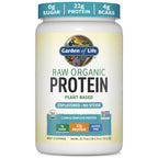 Garden of Life Raw Organic Protein Powder, Vegan, Unflavored, 20 Servings