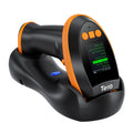Tera Barcode Scanner Wireless with Screen: Pro Version 1D 2D QR with Setting Keypad Charging Cradle Works with Bluetooth 2.4G Wireless USB Wired