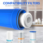 SimPure DB20P 20" *4.5" Whole House Sediment Water Filter Housing