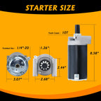 Kohler Starter 7000 Series Replacement KT715 KT725 KT730 KT735, Courage Twin SV710 SV715 SV720 SV725 SV730 SV735 SV740 SV810 SV820 SV830, 20 21 22 23