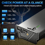 Artman 2-Pack Rechargeable New Reveal Lithium Battery Pack for Trail Camera