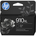 HP 910XL Black High-Yield Ink Cartridge | Works with OfficeJet 8010, 8020 Series, OfficeJet Pro 8020, 8030 Series | Eligible for Instant Ink | 3YL65AN