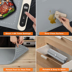 FYY Warming Mat for Food 24"x15", Rapid and Full Surface Heating Gray
