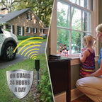 Mighty Mule FM231 Wireless Driveway Alarm – Electromagnetic Vehicle Detection, Indoor Receiver, 400 ft Range, Expandable, Battery Powered, Easy
