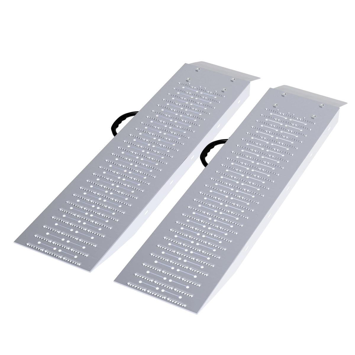 Loading Ramps - Set of Two 35.5-Inch Ramps for ATVs, Motorcycles, Mowers, Carts, and More - 1200lb Combined Capacity Shed Ramp Set by Stalwart