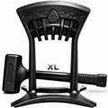 Kindling Splitter for Wood,Manual Log Splitter with 3Lbs Rubber Hammer,One-Piece Molding Cast Iron Wood Splitter,Firewood Splitter Tool（Extra Large