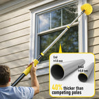 20 Foot High Ceiling Duster Kits with 5-12ft Heavy Duty Extension Pole